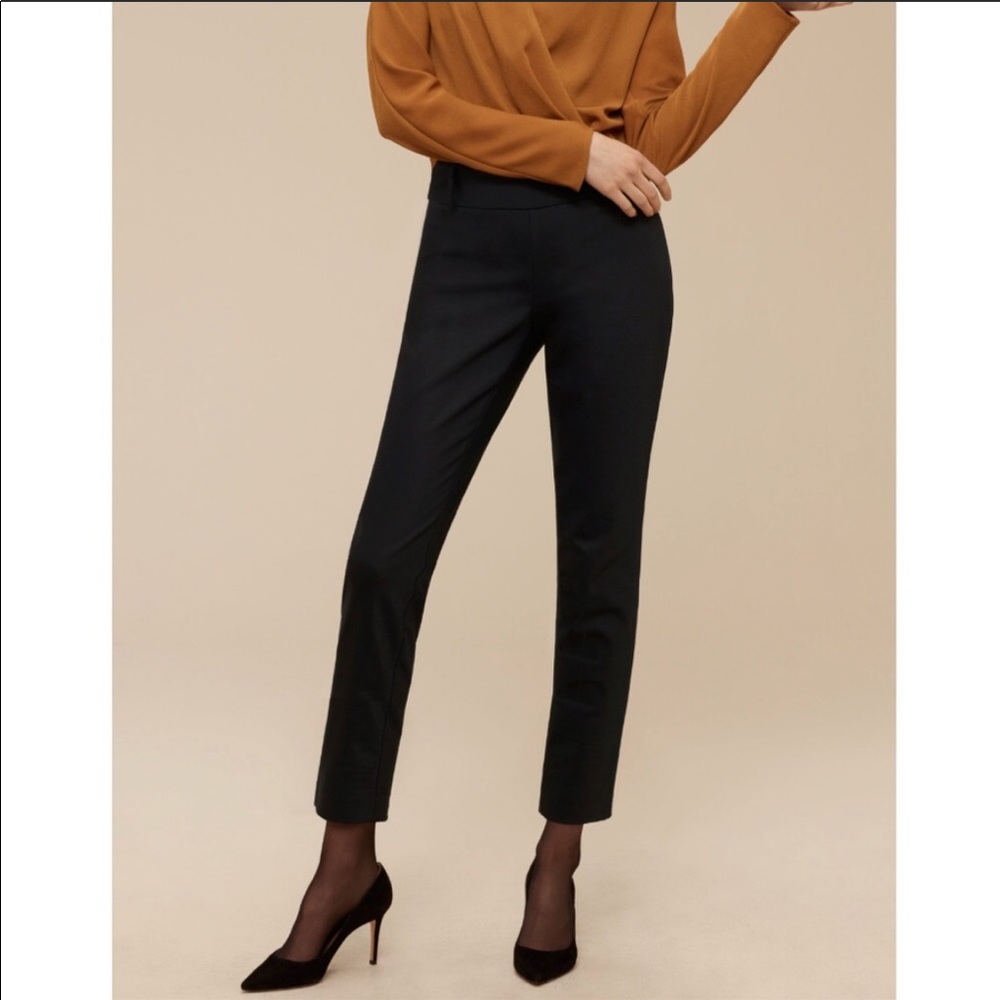 Aritzia Babaton Elliot Skinny Ankle Trousers